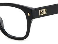 Montatura vista Dsquared Uomo D2 0065BLACK51 - D2 0065BLACK51